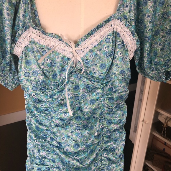 For Love & Lemons Alana Foral Dress - Picture 4 of 8